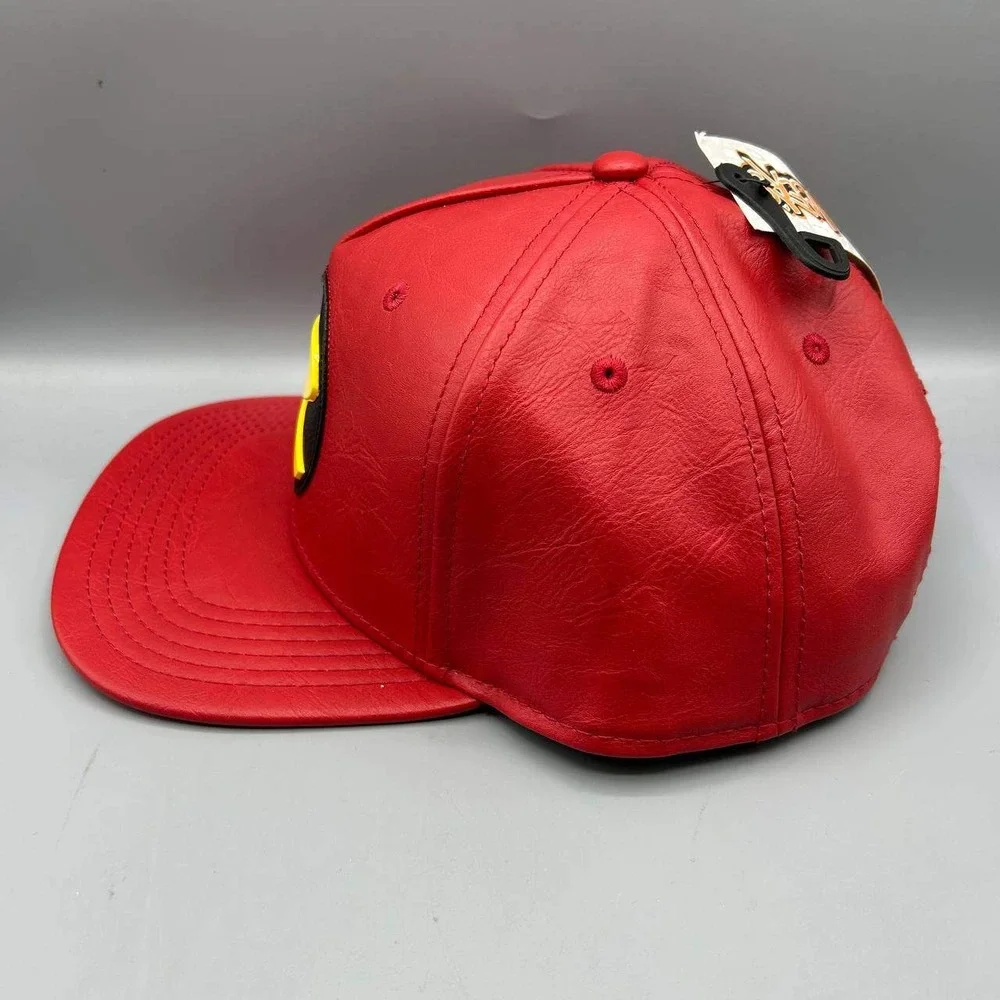 Batman Robin Hat Youth Black Red DC Comics Snap Back Cap New